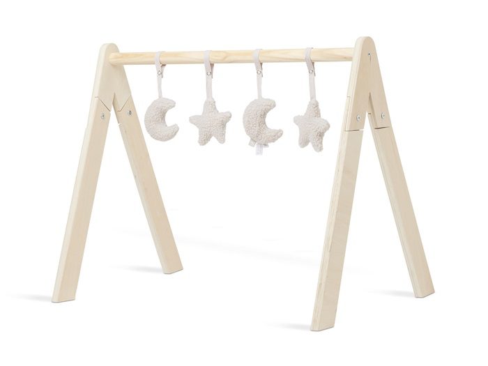 Babygym Speeltjes - Moon - Nougat - 4 Stuks