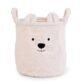 Opbergmand 40 x 40 x 40 cm Teddy Ecru