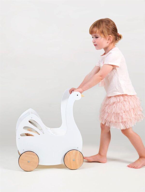Tender Leaf Poppenwagen – Sweet Swan