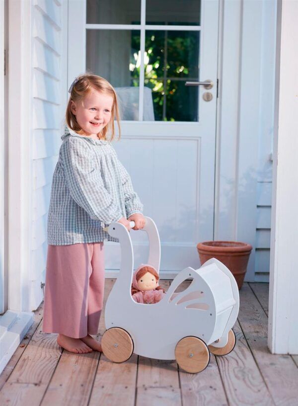 Tender Leaf Poppenwagen – Sweet Swan