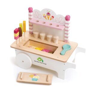 Tender Leaf Houten IJscokar met accessoires