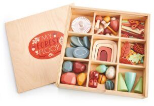 Tender Leaf Open Einde Bosartikelen in doos – Bosschatten. foto 2