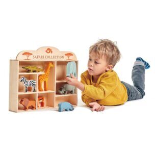 Tender Leaf Houten Set Safaridieren foto 2