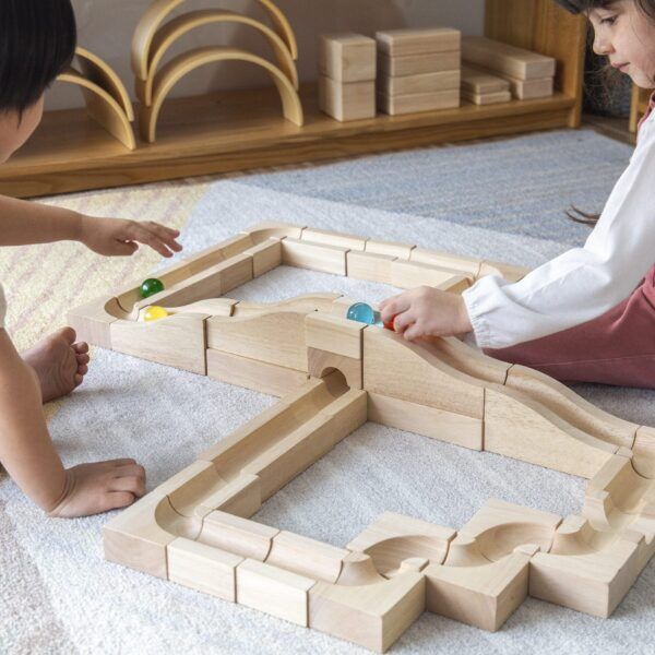 Guidecraft Knikkerbaan – 40-delige set