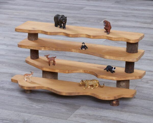 Open einde lange speelplatforms (4 stuks)