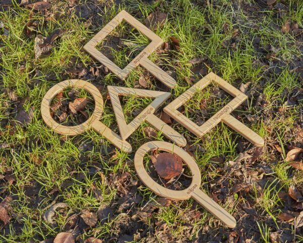 Natuurlijke vormenvinders – 5 stuks