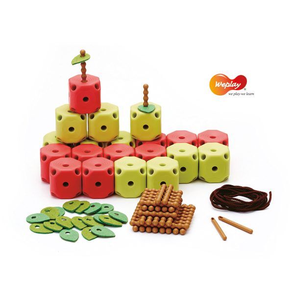 Appel Links – Stapelen en Rijgen foto 1