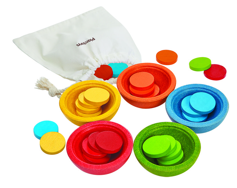 Plan Toys Sorteer en tel - cups