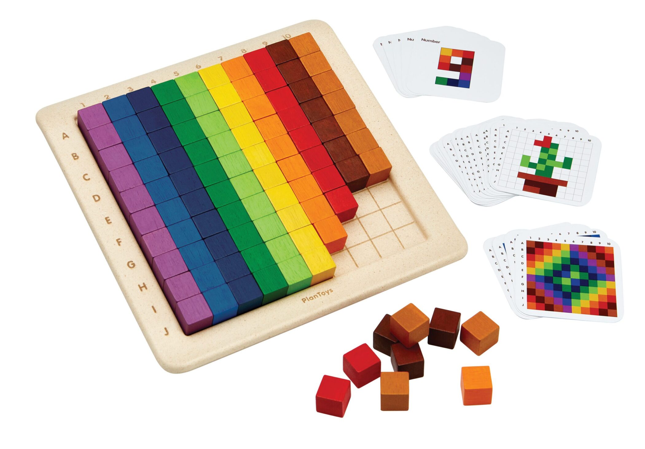 Plan Toys 100 Counting Cubes - Unit Link