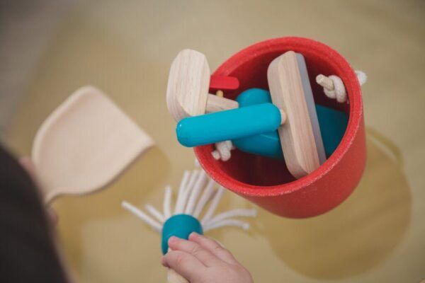 Plan Toys Houten Schoonmaakset