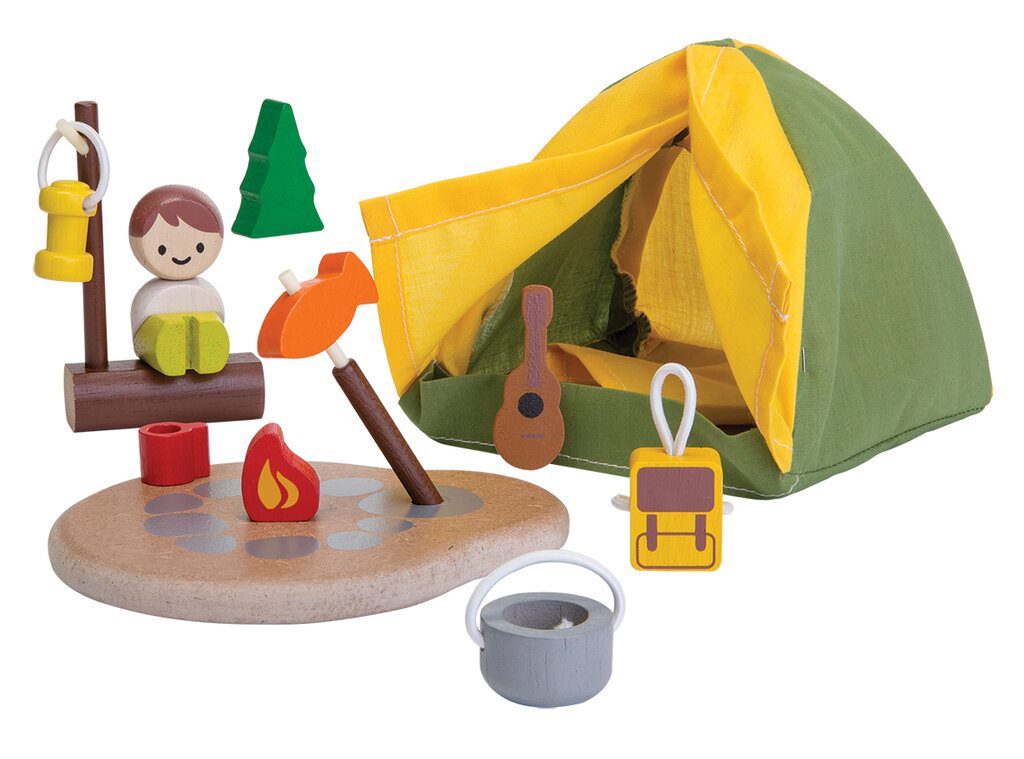 Plan Toys Houten Camping Set