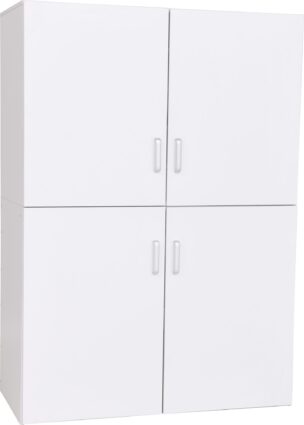 Opbergkast voor rustbedden en beddengoed Wit foto 2