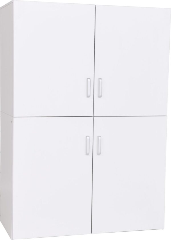 Opbergkast voor rustbedden en beddengoed Wit