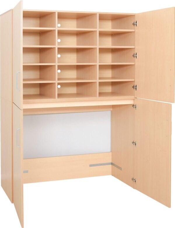 Opbergkast voor rustbedden en beddengoed Berken