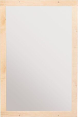 Leer lopen spiegel met beugel foto 2