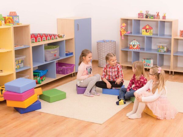 Set regenboog poefjes – 10 stuks