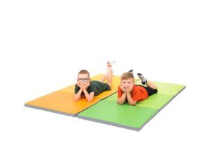 Softplay Opvouwbaar Matras – Groen 180 x 70 x 4 cm foto 2