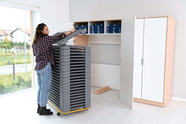 Kunststof Rustbed – Grijs