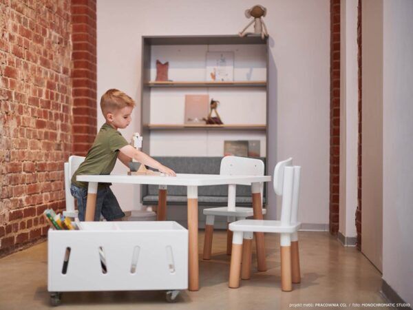 Daley Luke Kindertafel 120 x 80 cm Leeftijd: 5 – 6 jaar