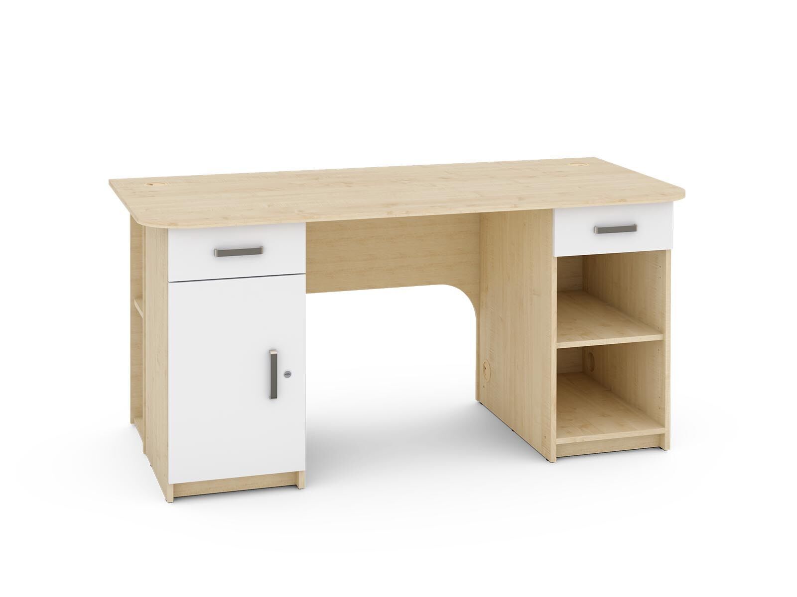 MIX bureau met opbergruimte - 160 x 75 x 75 cm