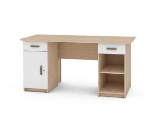 MIX bureau met opbergruimte – 160 x 75 x 75 cm foto 2