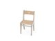 Davi kinderstoel Wit Berken 31 cm hoog