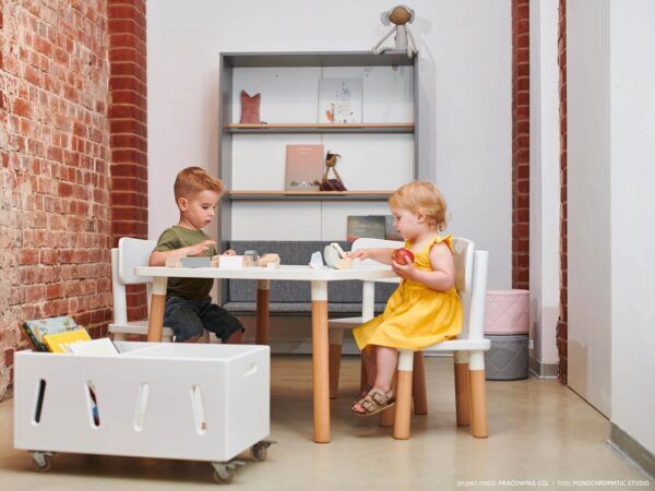 Daley Boekenkast met Zitbankje