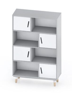 Daley Vakkenkast H163 x B103,5 x D 40 cm foto 2