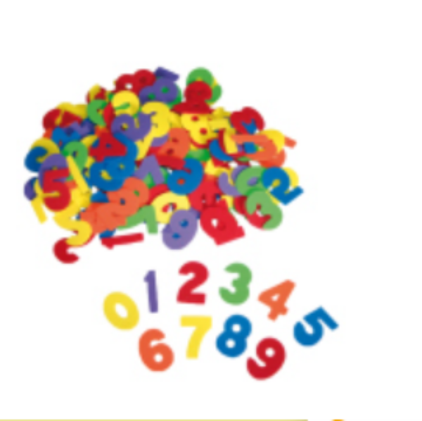 Foam plakfiguren Cijfers – 150 stuks
