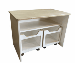 Opbergtafel van Bamboe – 82 x 50 x 60 cm