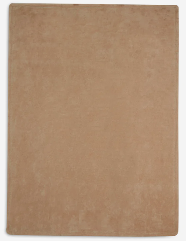 Deken 100 x 150 cm Velvet Pure Knit – Biscuit – GOTS
