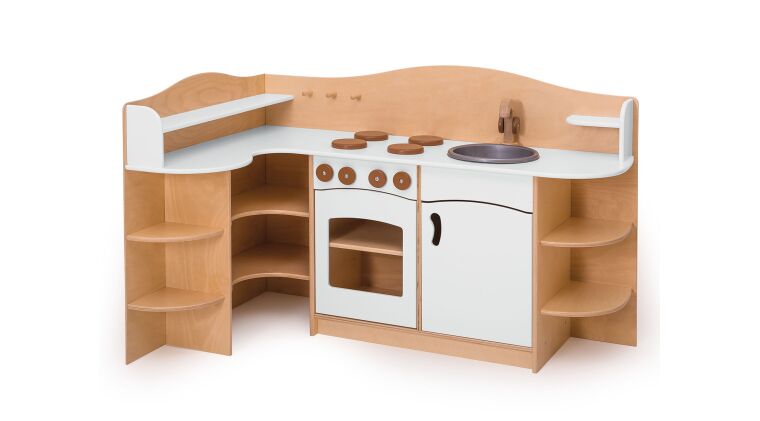 Speelkeuken - Hoekkeuken PLYWOOD