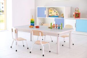 Adam stoel 1 – 2 jaar Wit – 6 stuks foto 2