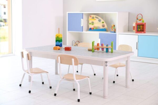 Adam stoel 1 – 2 jaar Wit – 6 stuks