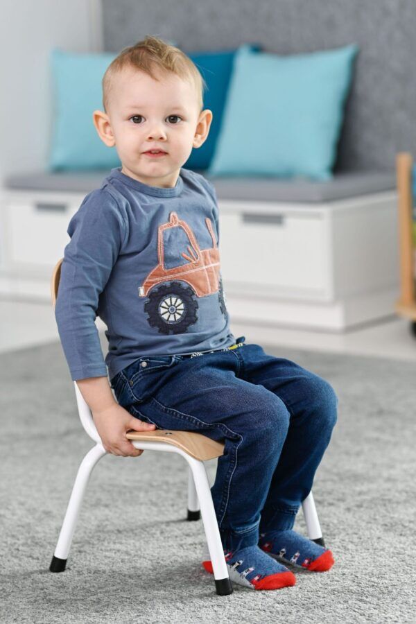 Adam stoel 1 – 2 jaar Wit – 6 stuks