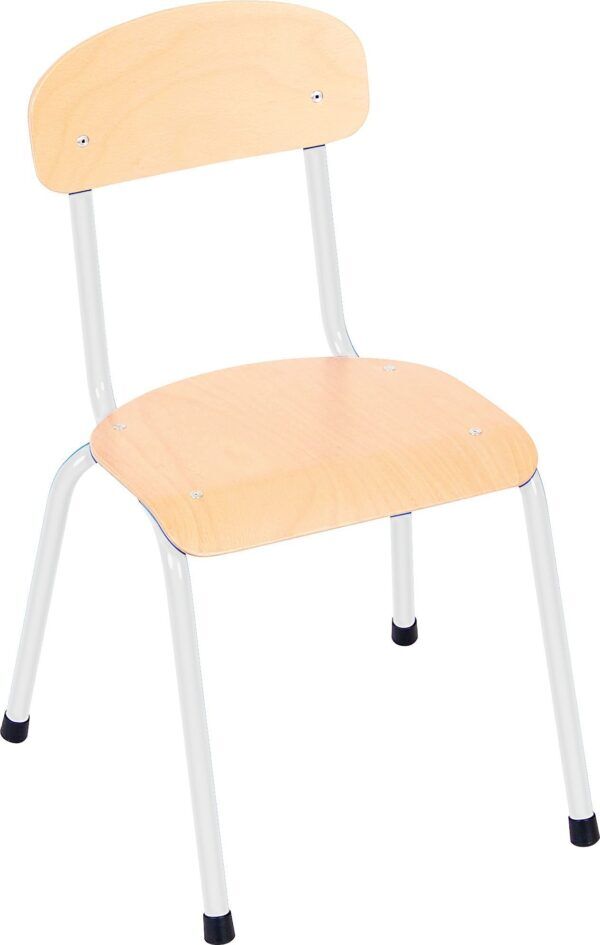 Adam stoel 3 – 4 jaar Grijs – 6 stuks