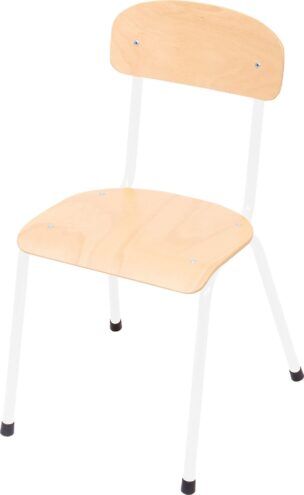 Adam stoel 4 – 6 jaar Wit – 6 stuks