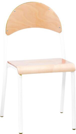 Adam stoel 9 – 12 jaar Wit (6 stuks)