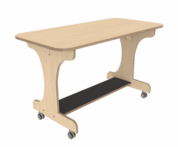 Inzettafel op maat (passend in J-tafel 180) – Berken