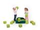 Set van 24 Softplay Kubussen met Cijfers + opberghoes