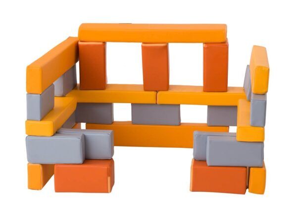 Set van 30 Foamblokken – Bouwstenen