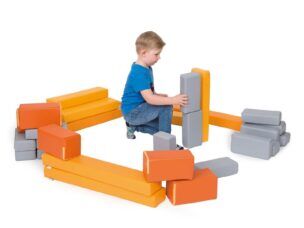 Set van 30 Foamblokken – Bouwstenen