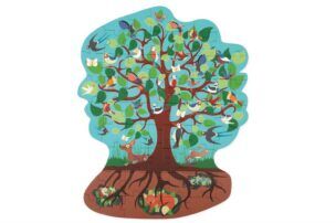 Contour Puzzel – VOGELBOOM