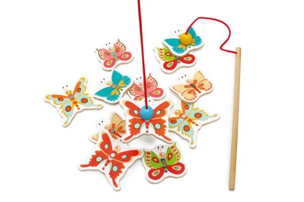 3 in 1 Vlinderspel – Vlinders vangen, domino en memory