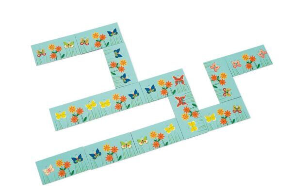 3 in 1 Vlinderspel – Vlinders vangen, domino en memory