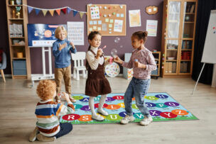 Speelkleed ABC – 200 x 140 cm