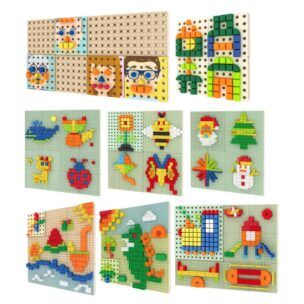 Dubbelzijdige Bouwwand –  incl. 8 themapakketten en Gereedschapset foto 2