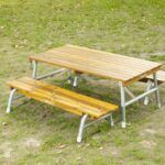 Buitenbank en tafel kinderopvang