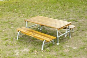 Buitenbanken 2 stuks 150 cm - Stapelbaar