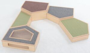 Speelplatform set A - 5 Onderdelen